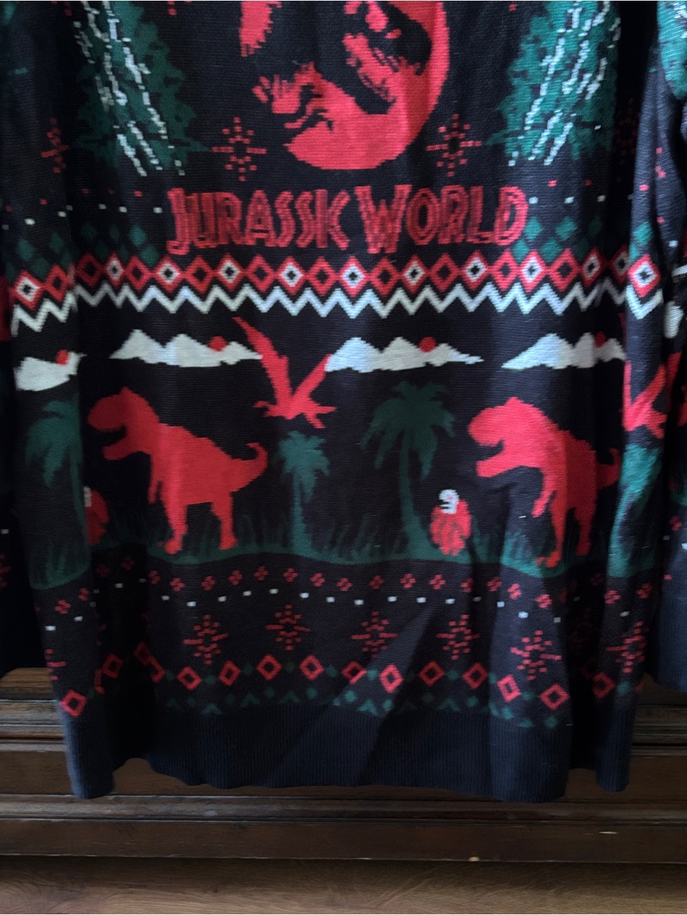 Torrid X Jurassic World Ugly Christmas Sweater in size 2 - Picture 8 of 9